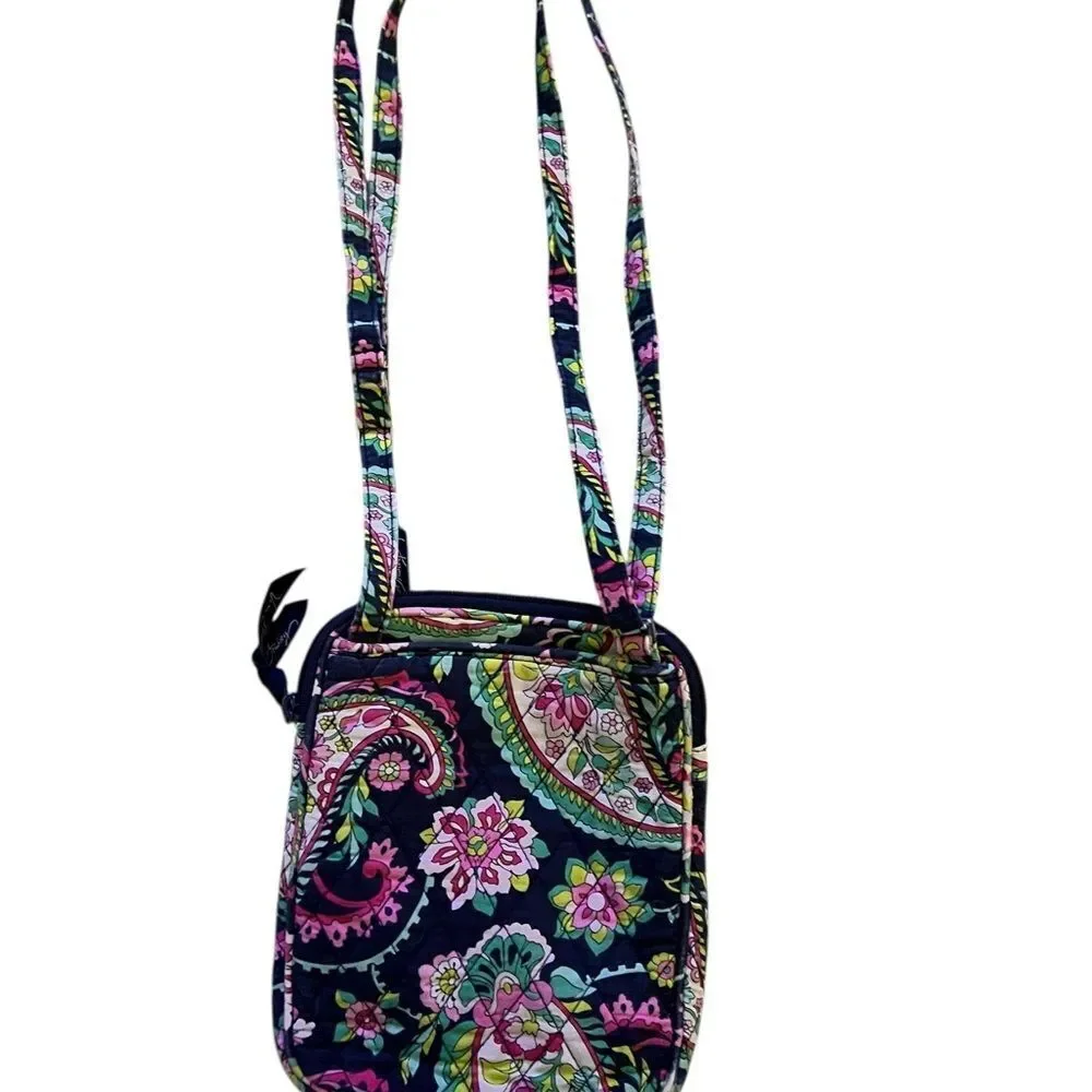 Vera Bradley Crossbody Mini Hipster - Petal Paosley